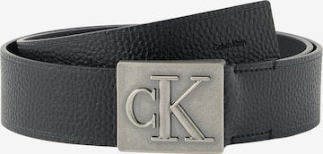 juoda Calvin Klein Diržas: priekis