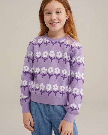 WE FashionPulover - ljubičasta boja: prednji dio