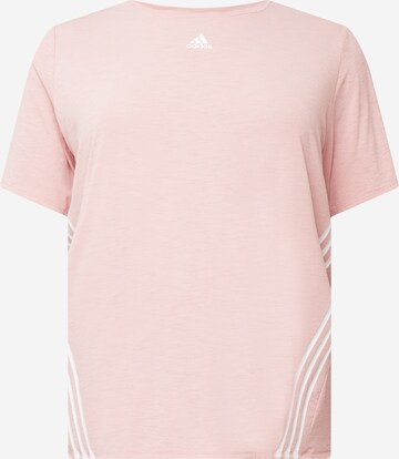 T-shirt fonctionnel ADIDAS SPORTSWEAR en rose : devant