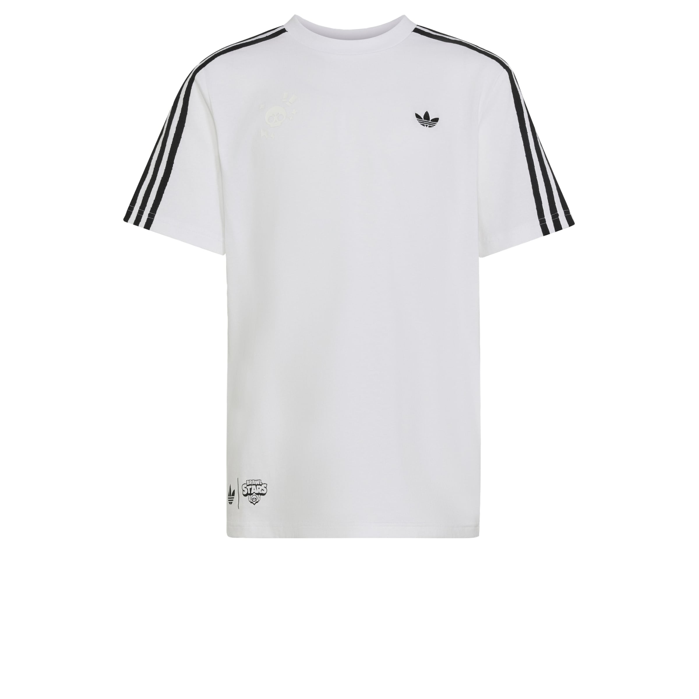 T-Shirt ADIDAS ORIGINALS en blanc : devant