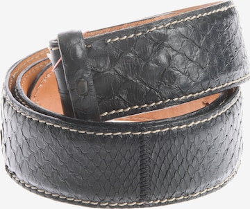Reptile's House Gürtel M in Schwarz: Vorderseite