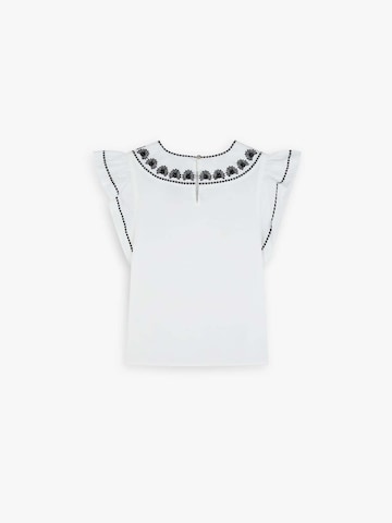 Coupe regular Chemise ' ' Scalpers en blanc