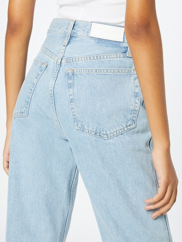 RE/DONE Bootcut Jeans  '90S HIGH RISE LOOSE' in Blau