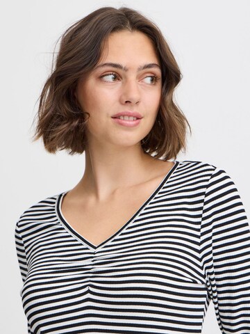 Fransa Top in Zwart