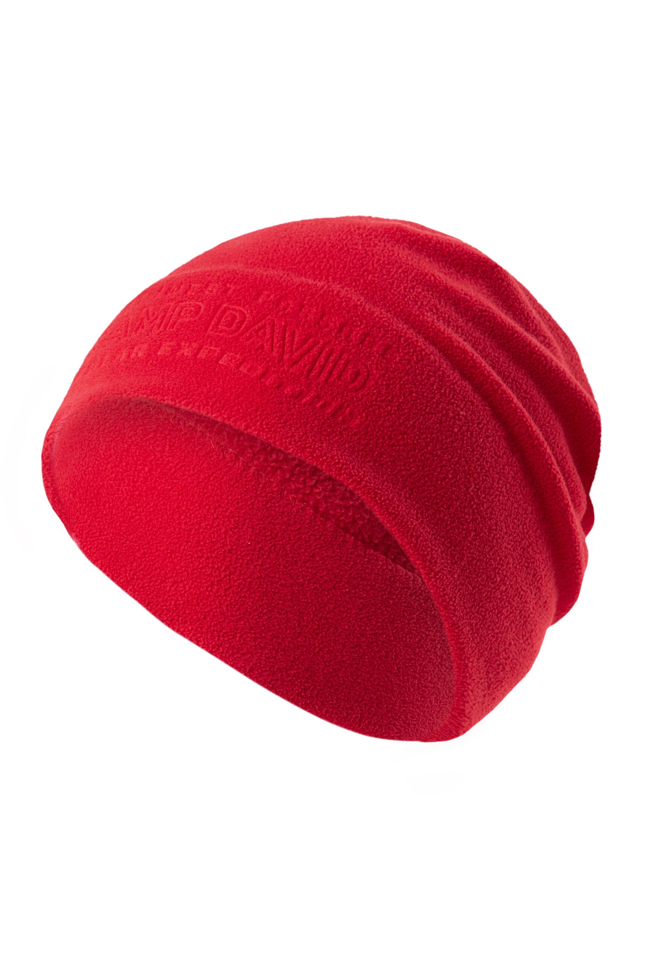 CAMP DAVID Beanie in Red: front