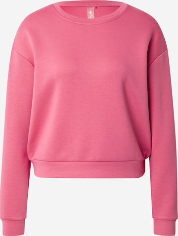 Sweat de sport ONLY PLAY en rose : devant