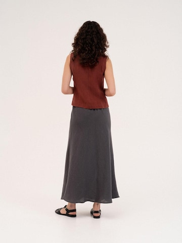 Gilet 'Greta' AmourLinen en rouge