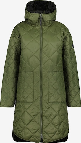 ICEPEAK Winter Coat in Green: front