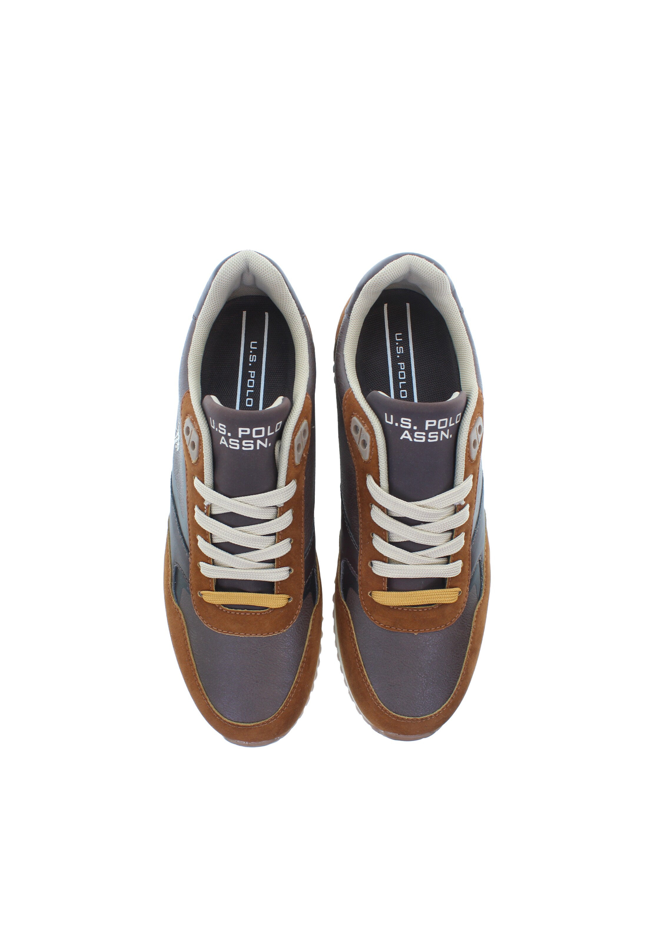 U.S. POLO ASSN. Sneaker 'Justin001' in Braun
