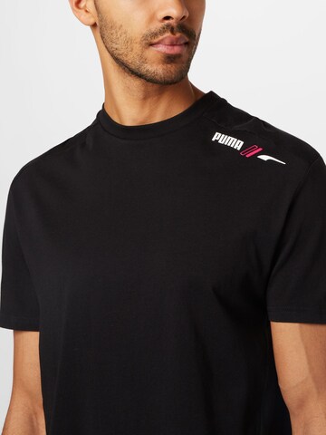 PUMA Sportshirt in Schwarz