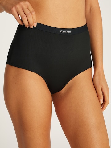 Calvin Klein Swimwear Bikini bottom in Black: front