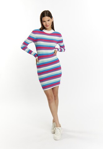 MYMO Knit dress in Mixed colours