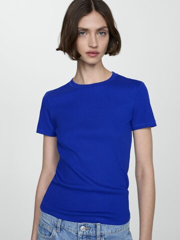 MANGO T-Shirt 'BONZI' in Blau: predná strana