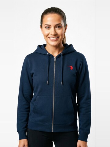 Rednib Sweatjacke 'Express Stitch'‌‌‌‌‌‌‌ in Blau