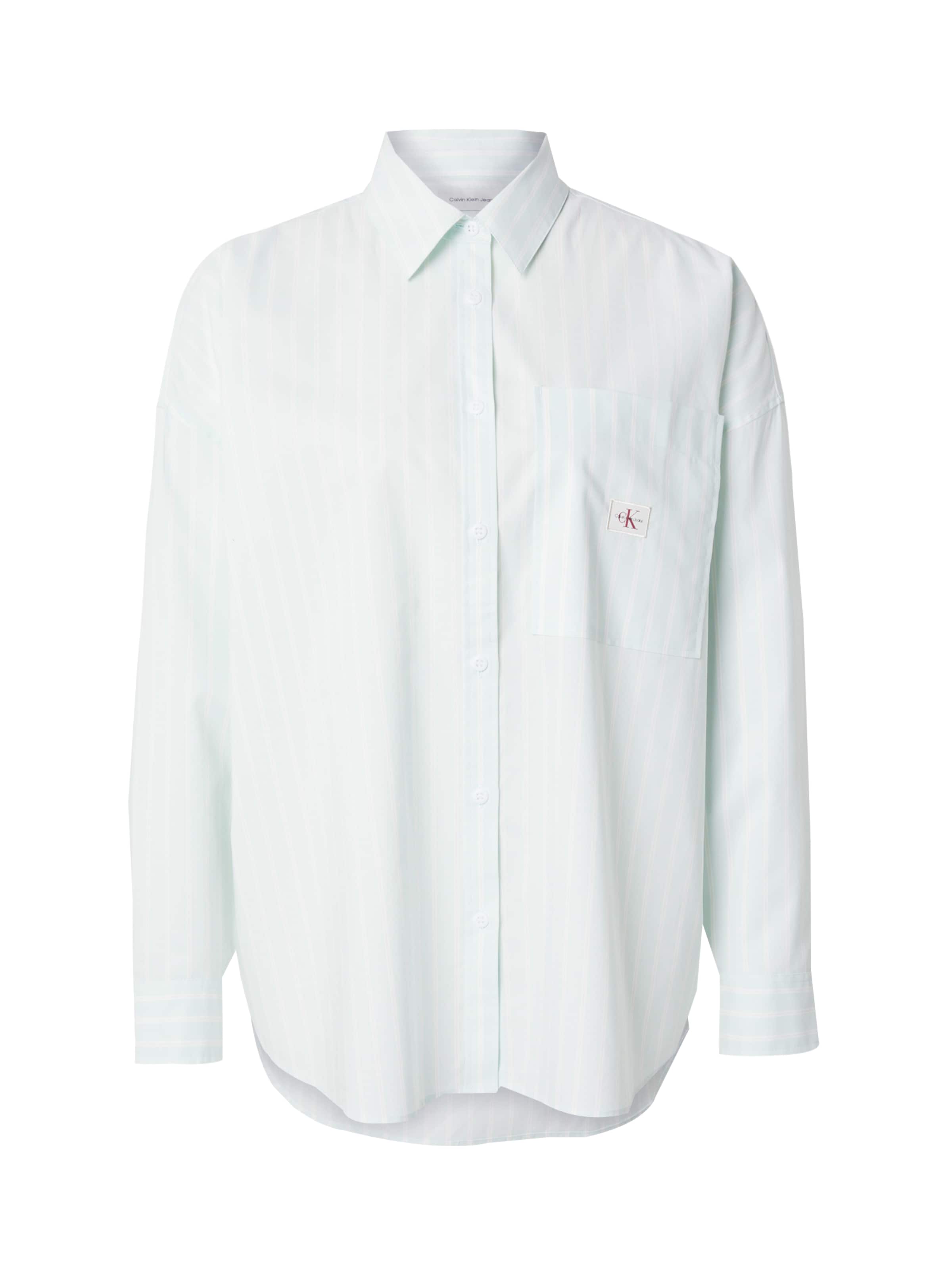 Calvin Klein Jeans Bluse 'SUMMER' in Blau: Vorderseite