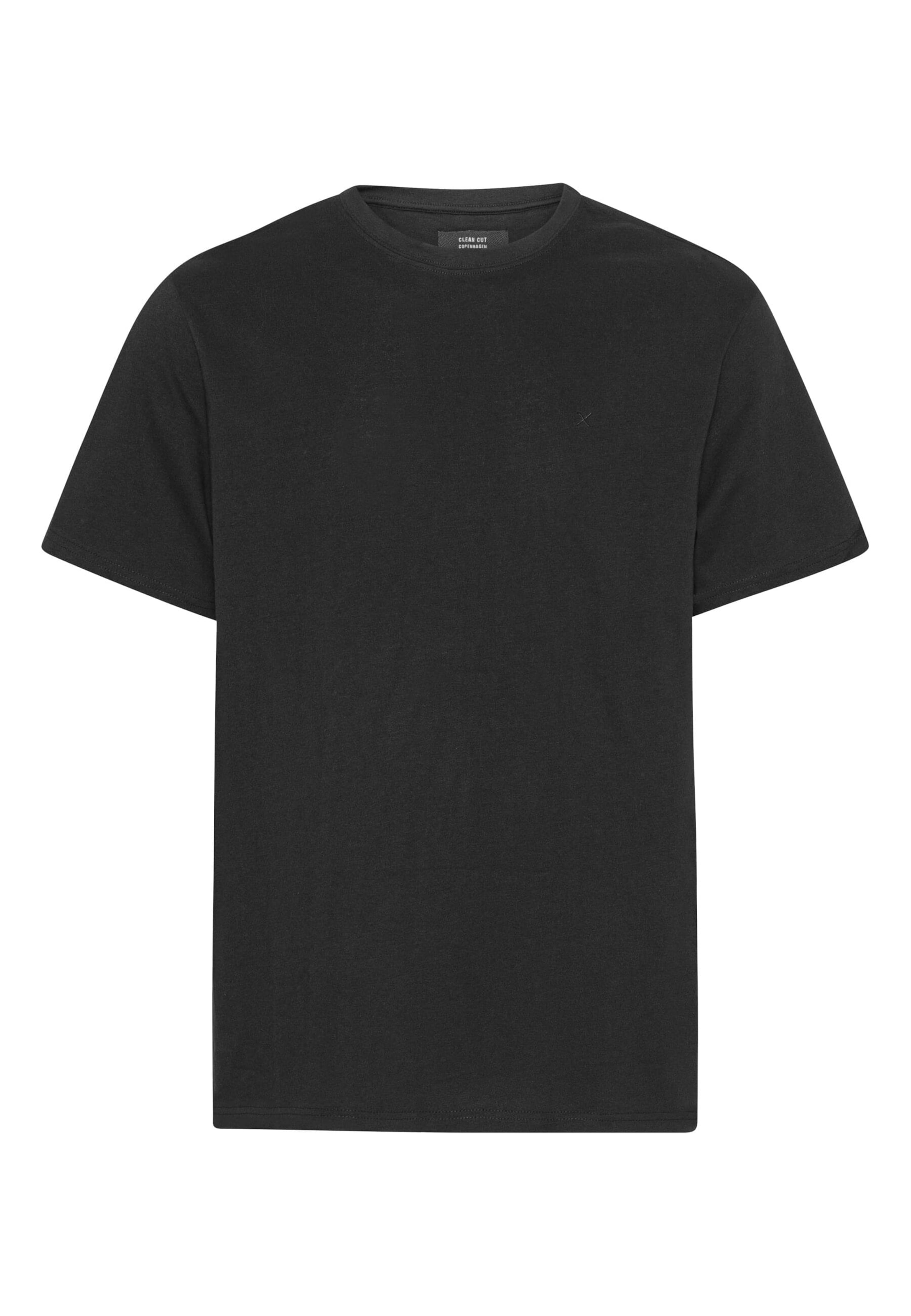 Clean Cut Copenhagen T-Shirt 'Stable' in Schwarz: Vorderseite