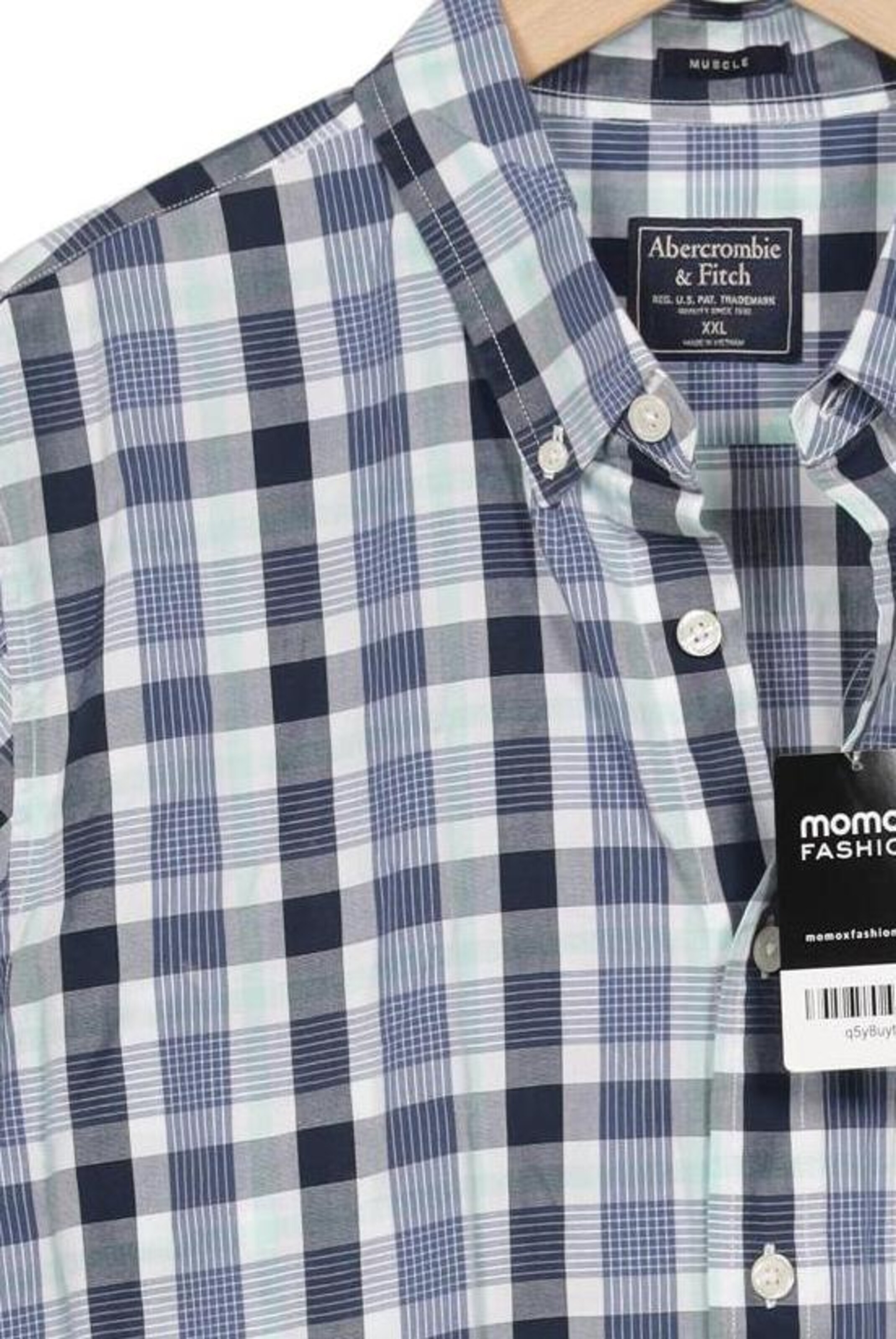 Abercrombie & Fitch Hemd XXL in Blau