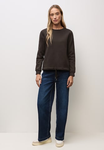 STREET ONE Sweatshirt in Brown