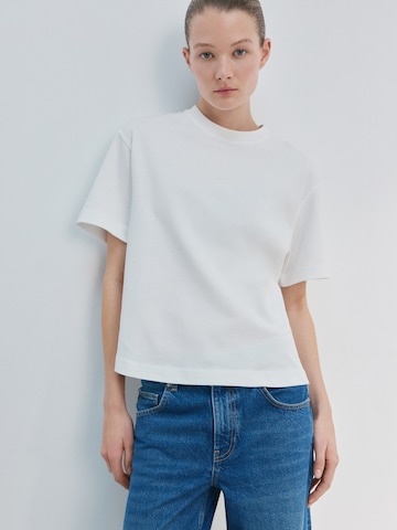 MANGO Paita 'SITA' värissä valkoinen: etupuoli