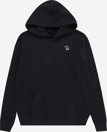 Sweat 'ESSENTIAL' Abercrombie & Fitch en noir : devant