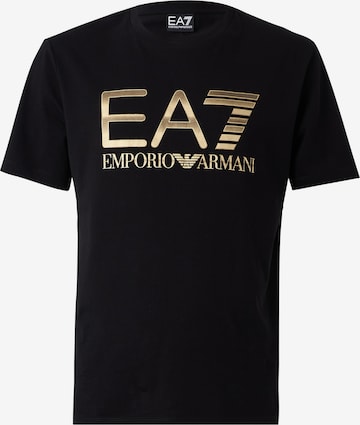 EA7 Emporio Armani Särk, värv must: eest vaates