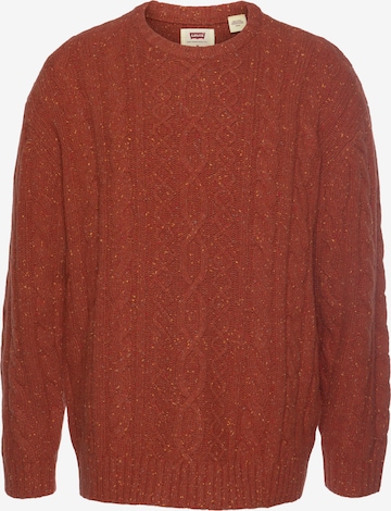 Pullover 'Stay Loose Cable Crew' di LEVI'S ® in rosso