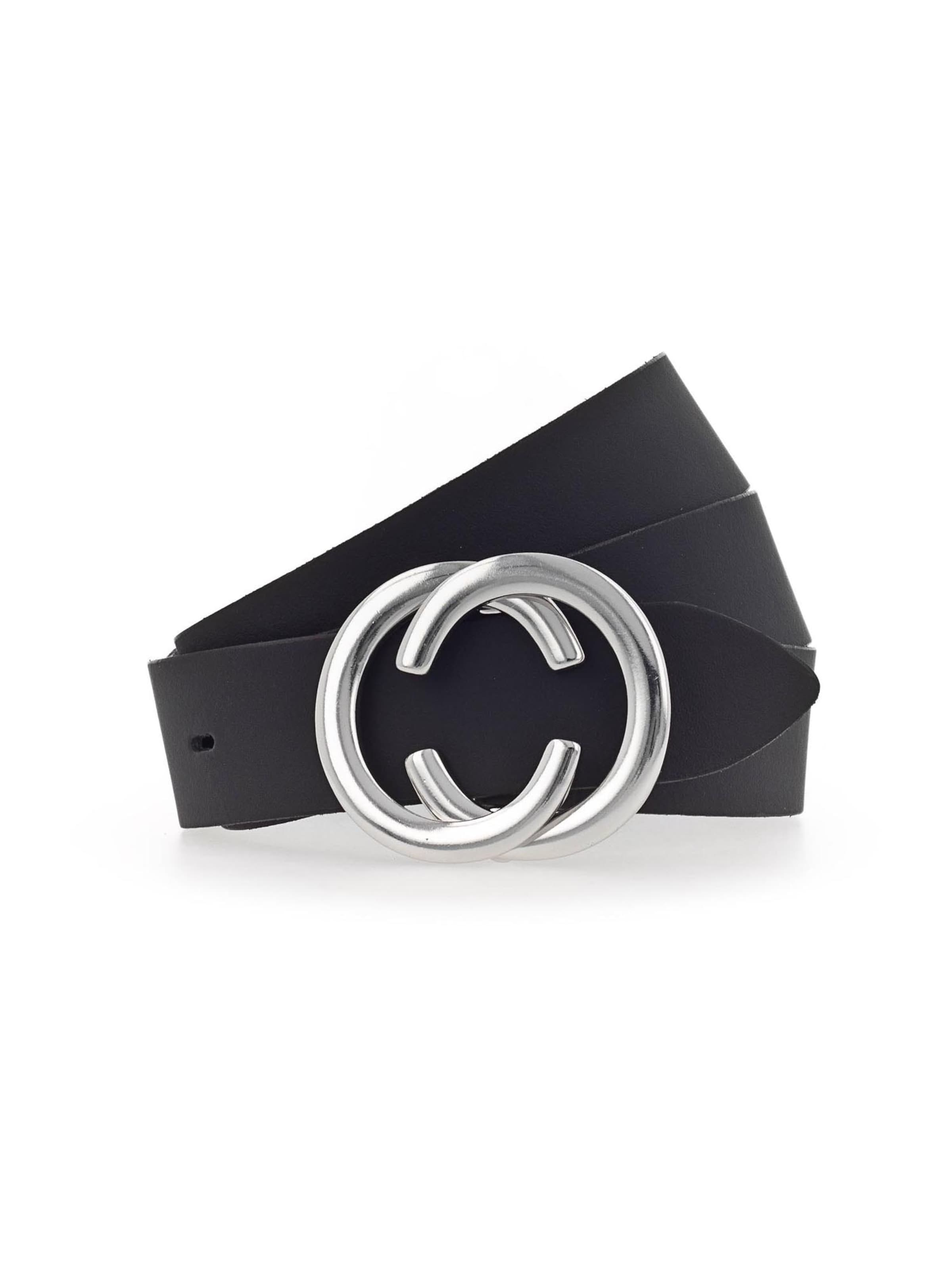 Cintura di VANZETTI in nero: frontale