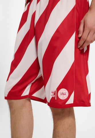 Hummel Loosefit Sportbroek 'DBU 26' in Rood
