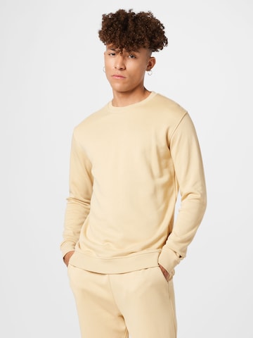 Resteröds Sweatshirt 'BAMBOO' in Beige: voorkant