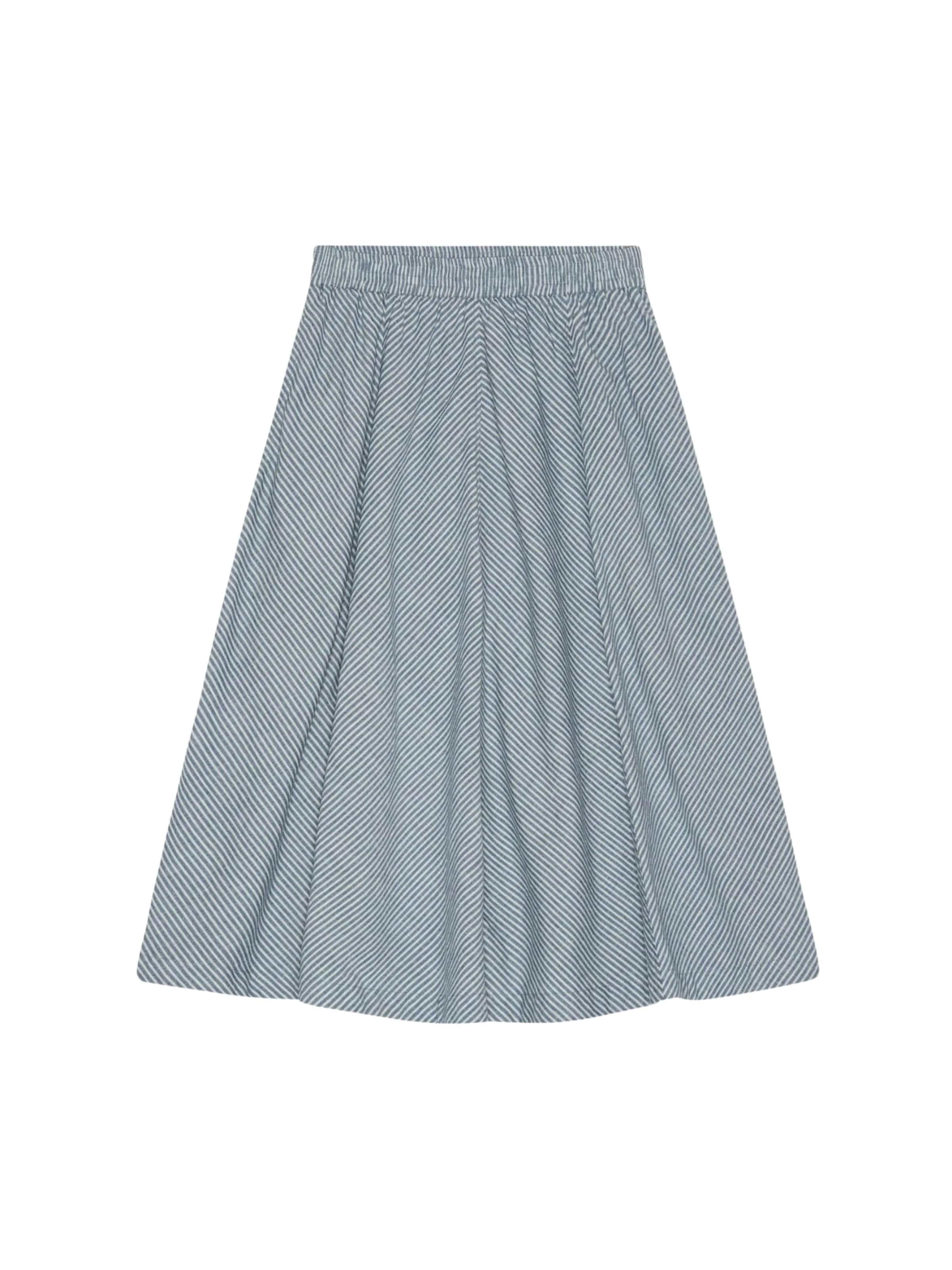 moshi moshi mind Skirt ' pin ' in Blau: Vorderseite