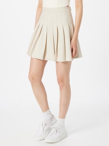 Monki Skirt in White: front