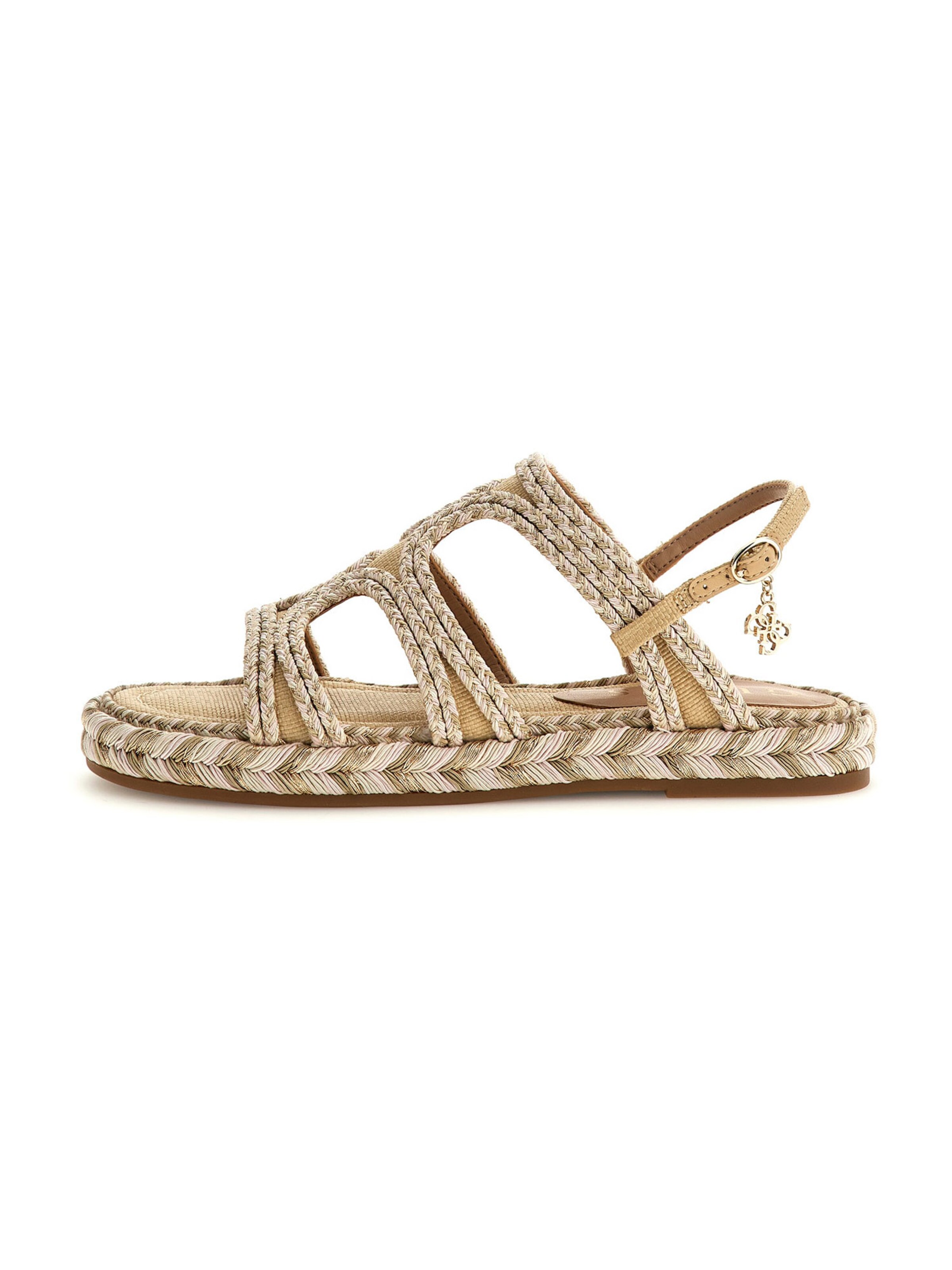 GUESS Sandals 'KALORE' in Beige