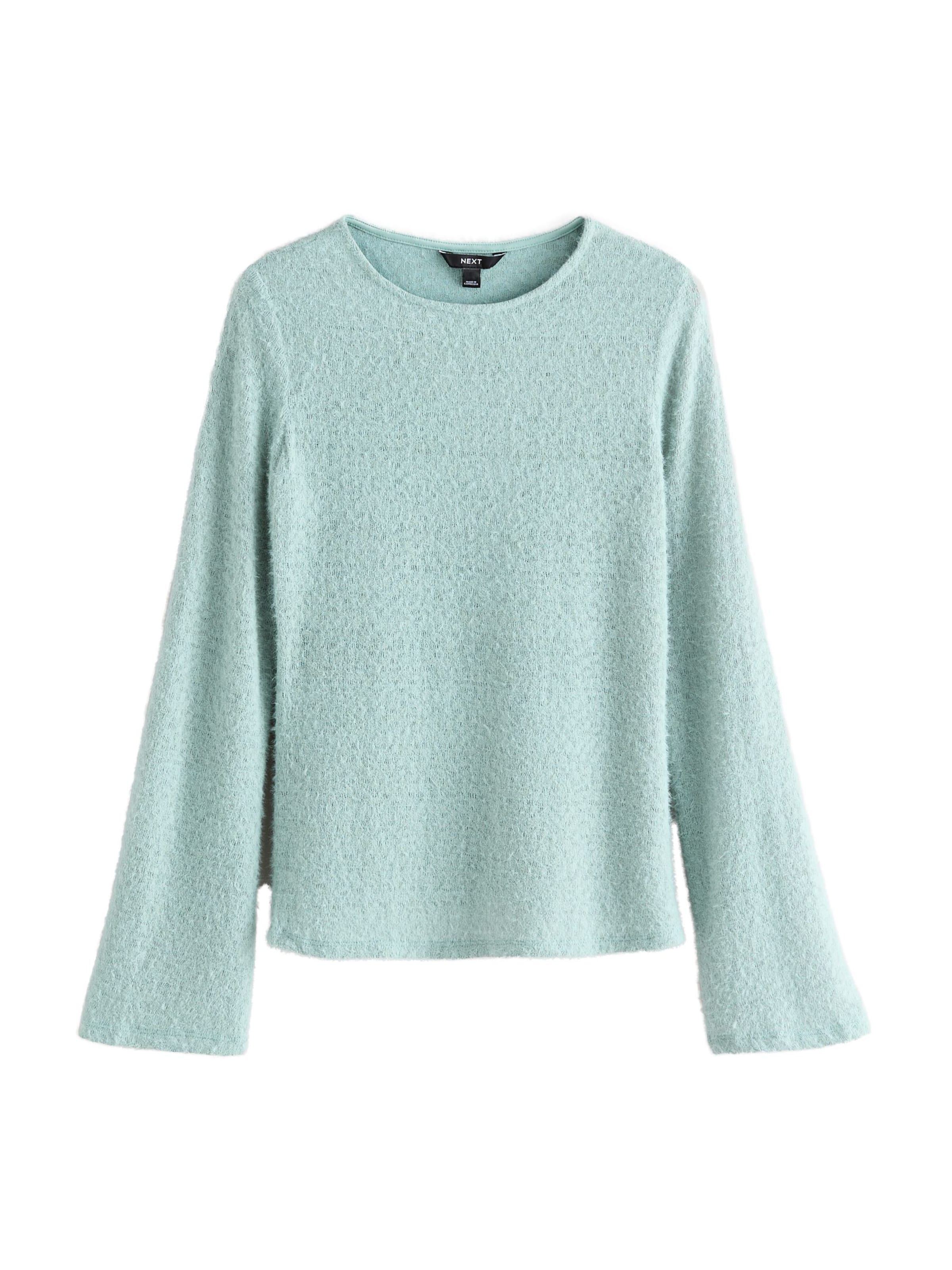 Next Pulóver - kék: elől