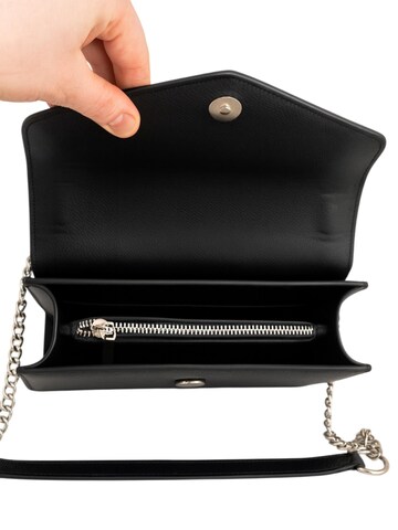 Sellenes Schoudertas 'MoonS Black Silver' in Zwart