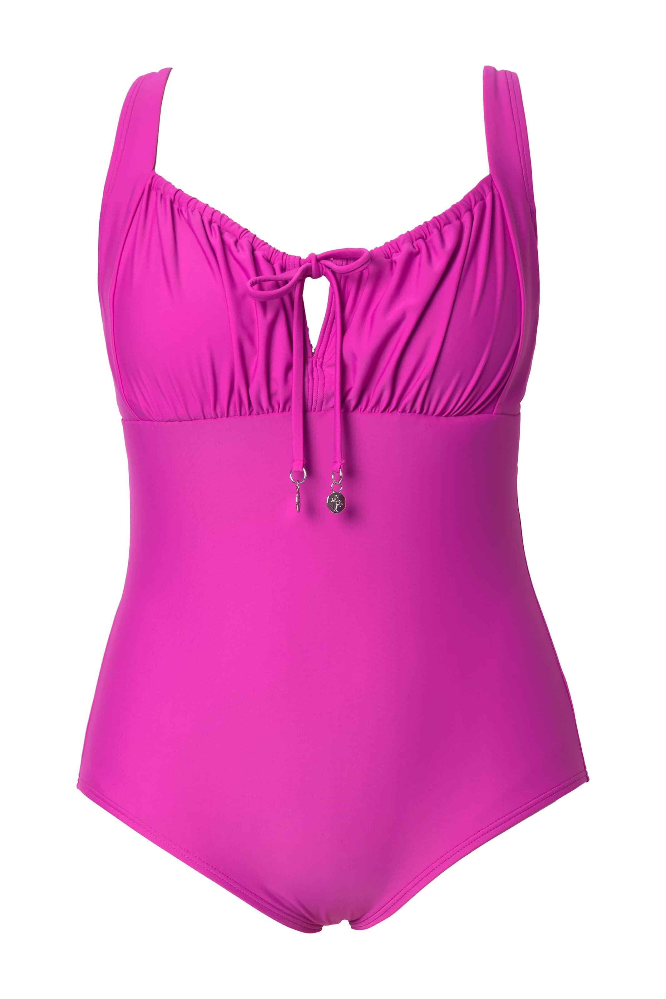 Ulla Popken Badpak in Lila: voorkant