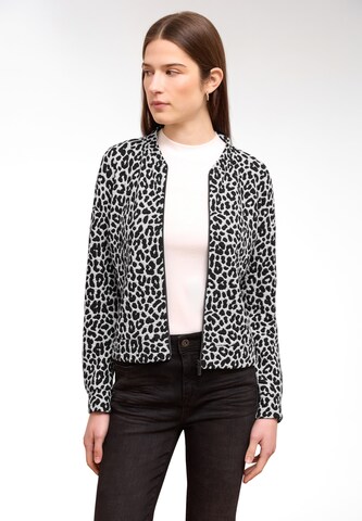 Street One Studio Sweatjacke in Schwarz: Vorderseite