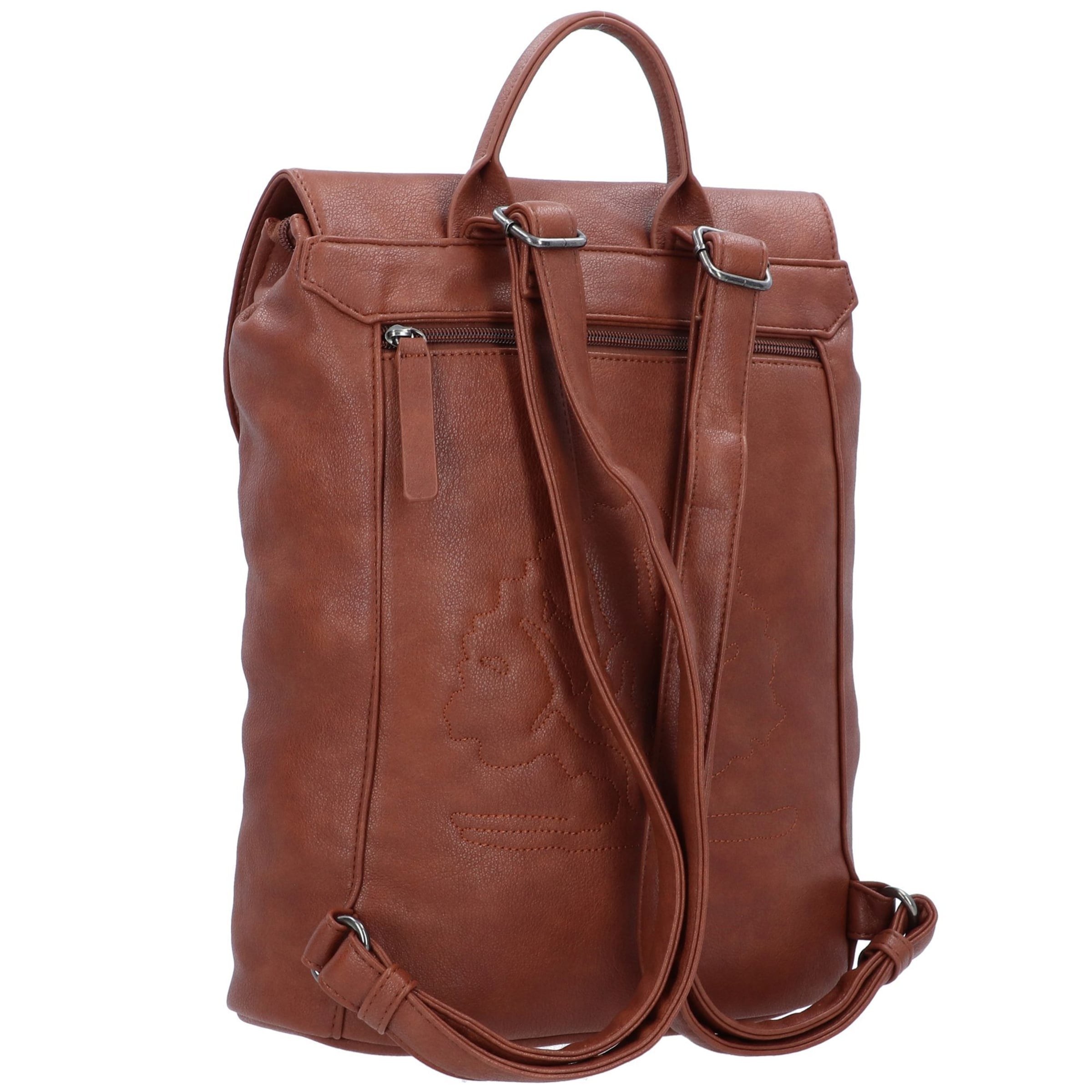 GREENBURRY Rucksack 'Mad'l Dasch Annerl' in Braun