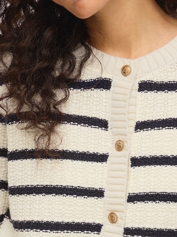 VILA Плетена жилетка 'VITrut' в бяло