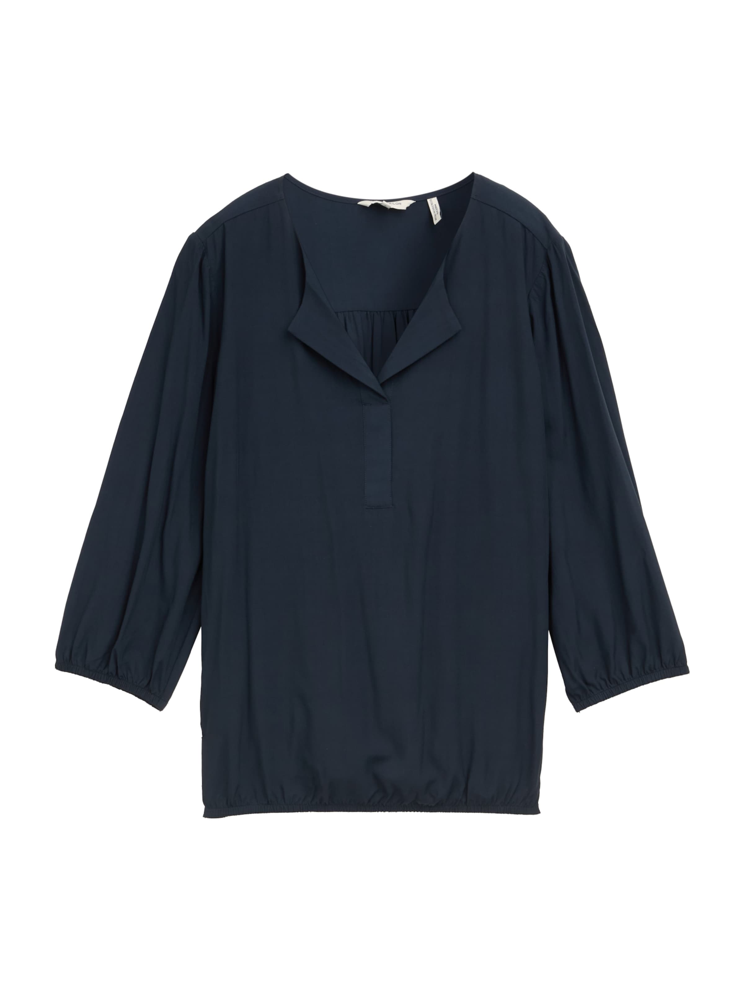 Chemisier TOM TAILOR en bleu : devant