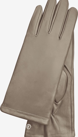 KESSLER Fingerhandschuhe in Grau: Vorderseite