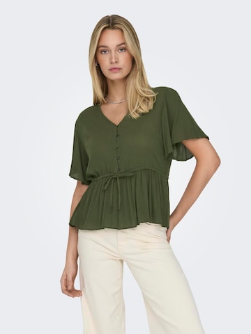 ONLY Blouse 'MALWINA' in Green: front