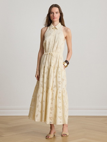 Lauren Ralph Lauren Sommarklänning i beige: framsida
