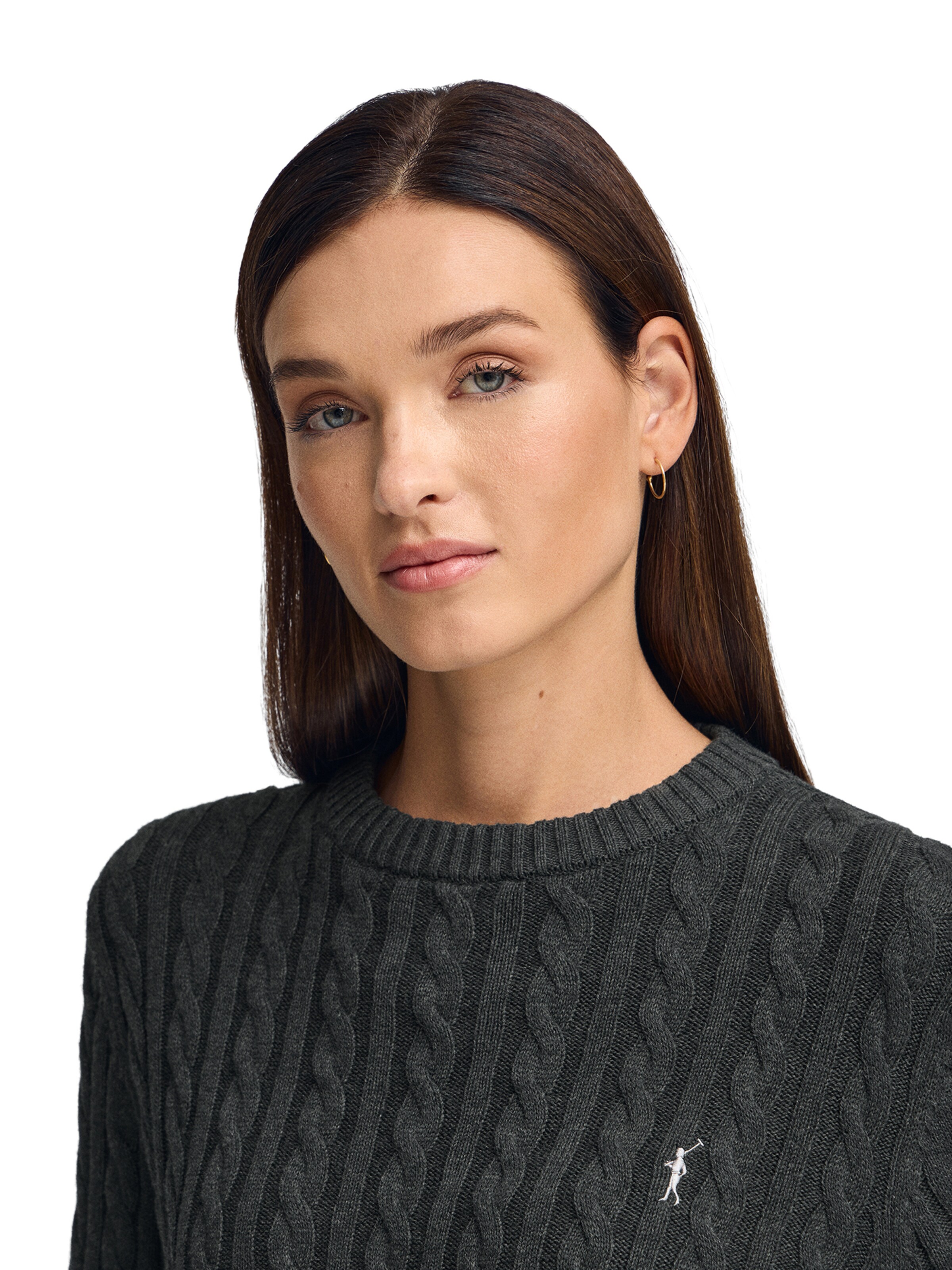 Polo Club Pullover in Grau