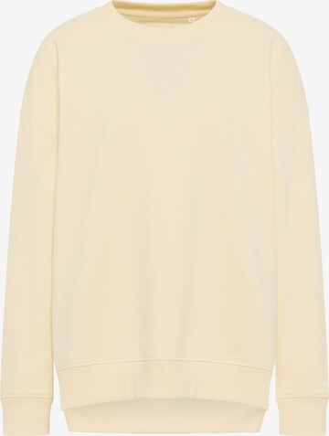 ETERNA Sweatshirt 'Even' in Geel: voorkant