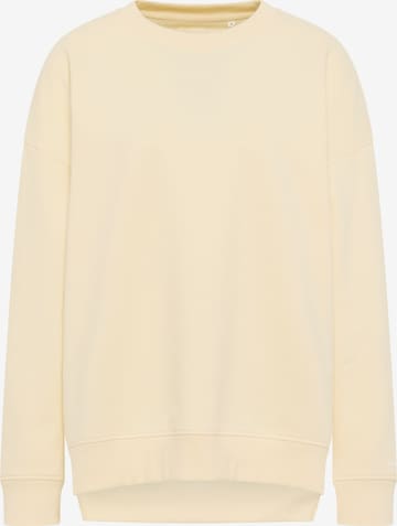 ETERNA Sweatshirt 'Even' in Geel: voorkant
