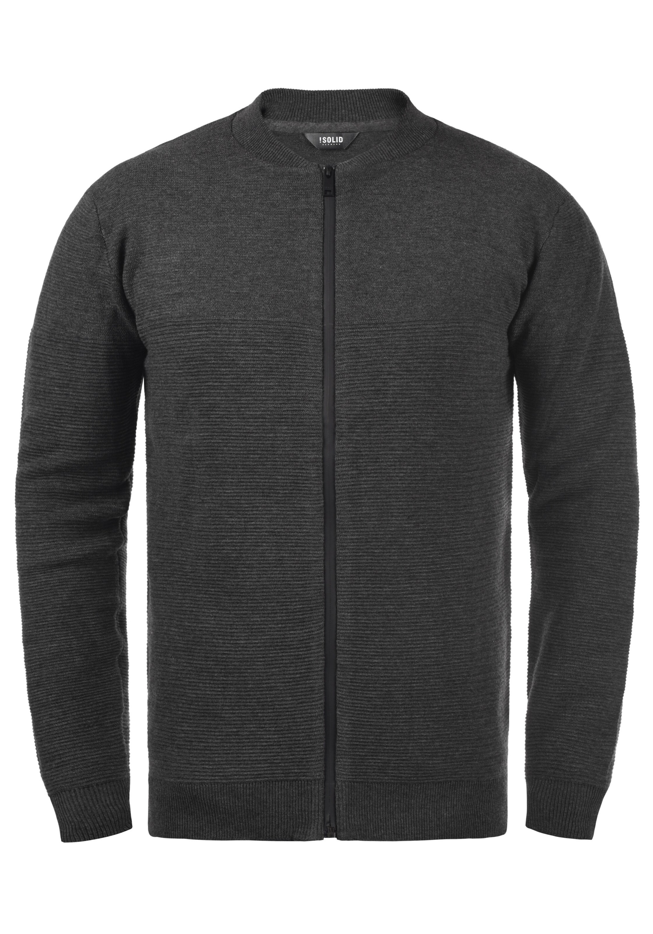 !Solid - Casaco de malha 'Cezar' em cinzento: frente