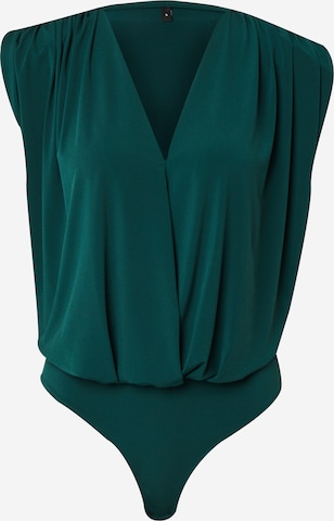 Trendyol Blouse body in Groen: voorkant