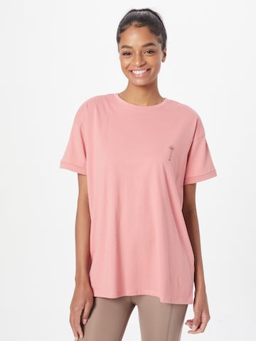 PROTEST - Camisa funcionais 'ELSAO' em rosa: frente