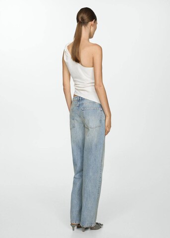 MANGO Regular Jeans 'Aila' in Blauw