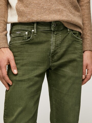 Pepe Jeans Slim fit Jeans 'STANLEY' in Green